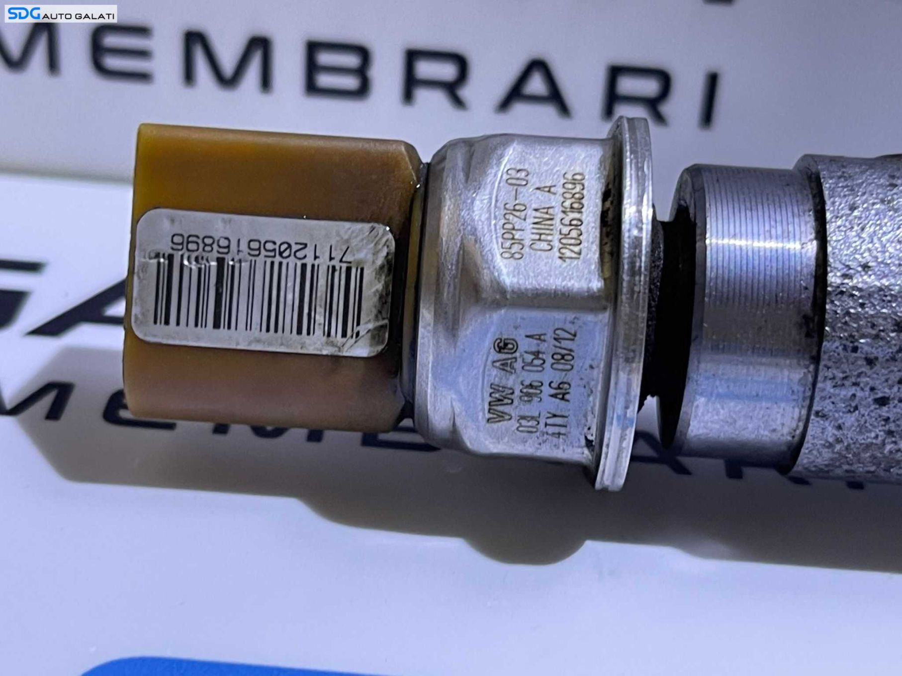 Rampa Presiune Injectoare cu Senzor Senzori Regulator Volkswagen Polo 6R 1.6 TDI 2010 - 2015 Cod 03L130089R 03L130764B 03L906054A