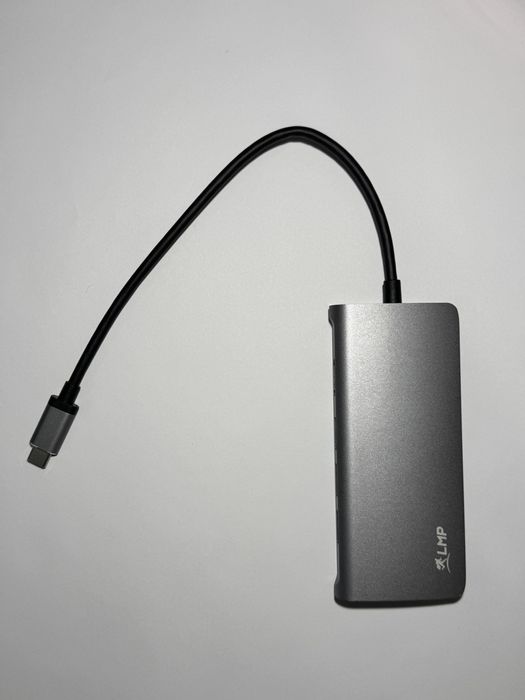 Adaptor LMP USB-C Mini Dock, HDMI, USB 3.0, Ethernet, SD/MicroSD,USB-C