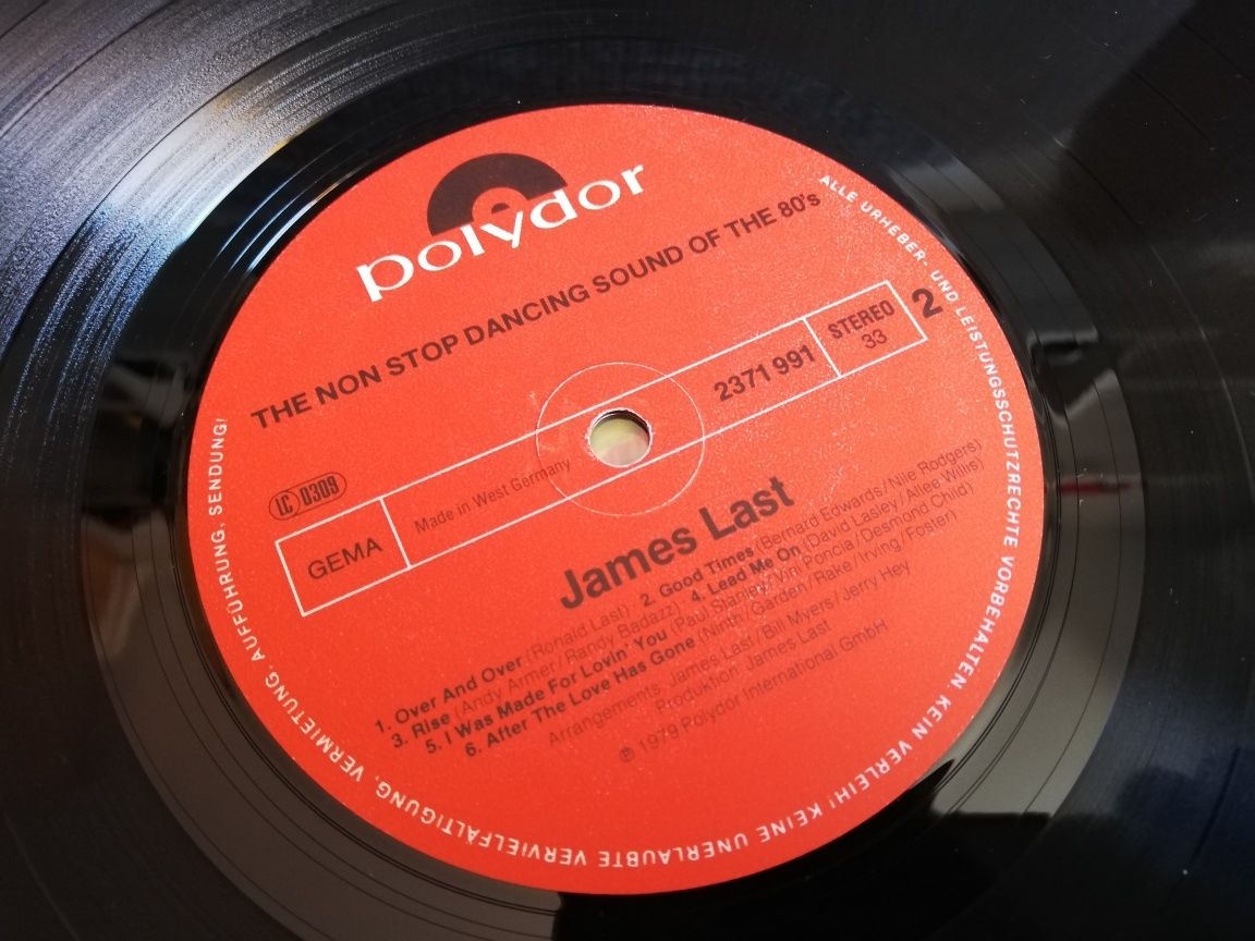 Disc vinil pick up James Last