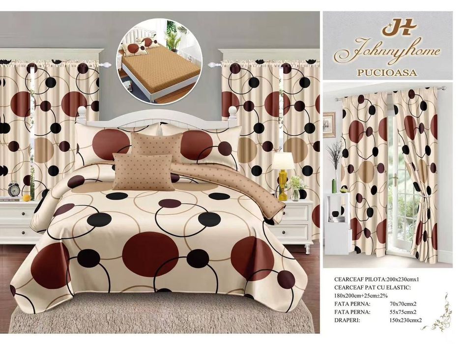 Lenjerii+ draperii asortate