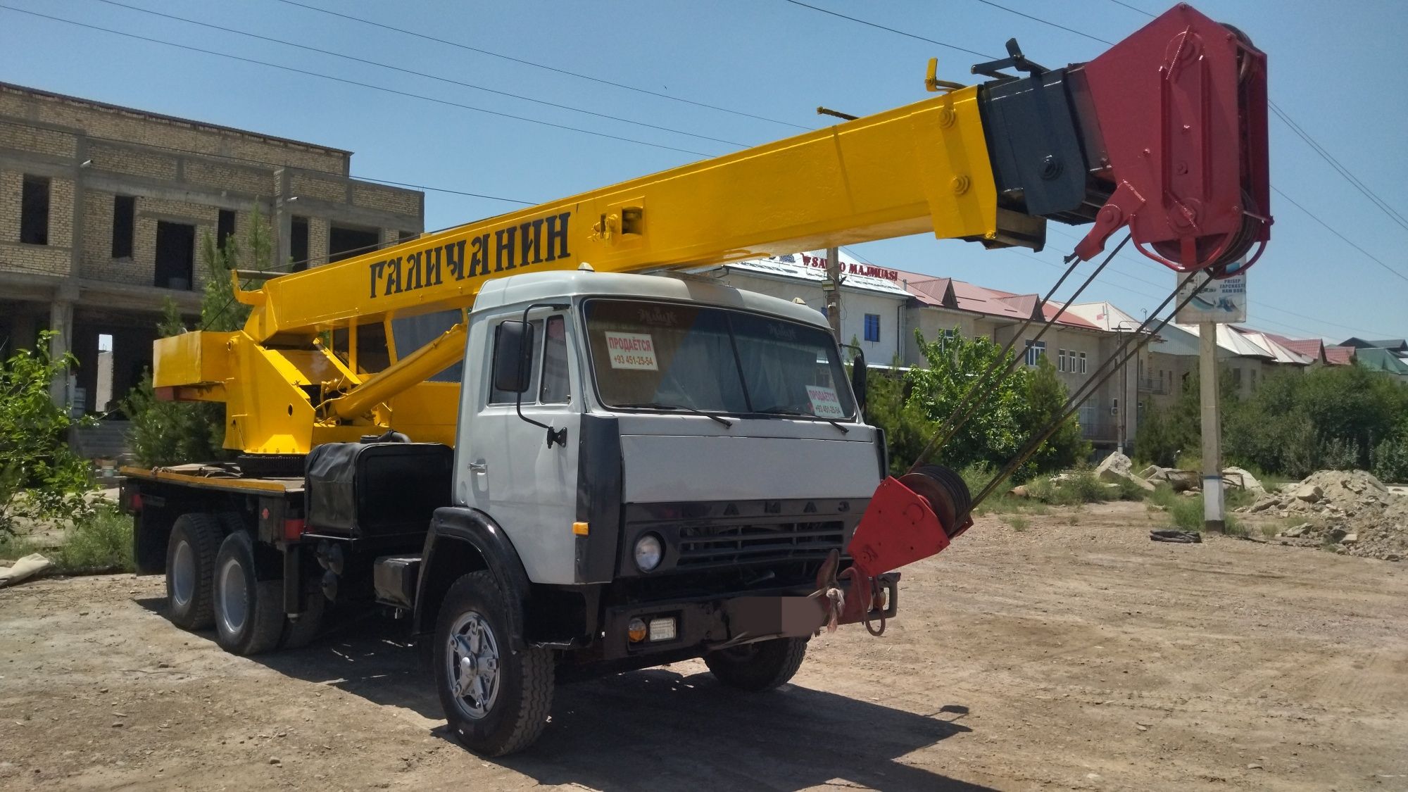 Кран Камаз 16 тон