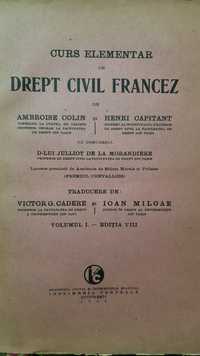 Curs de DREPT CIVIL FRANCEZ - Ambroise Colin, Henri Capitant