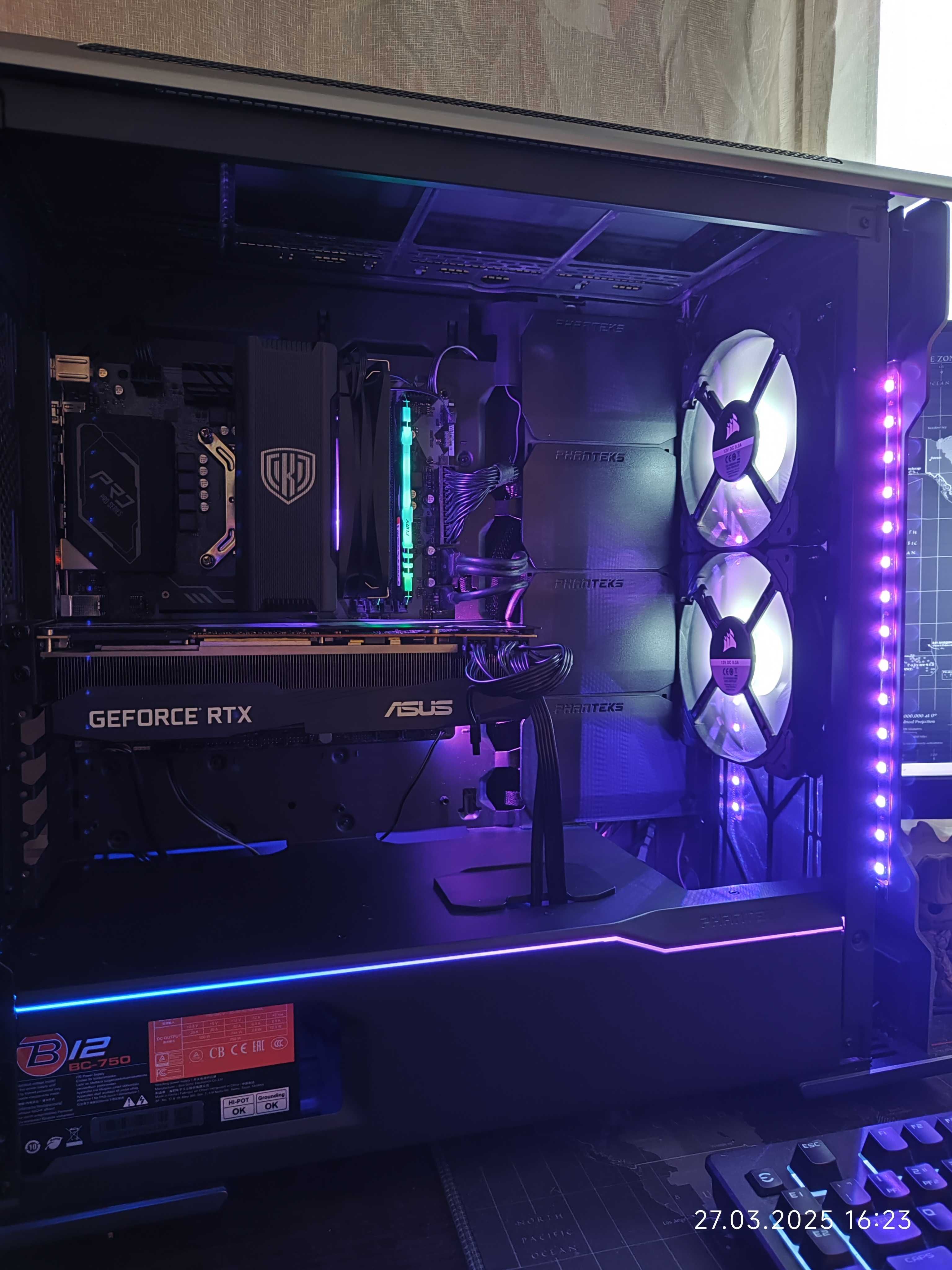 Кутия Phanteks Enthoo Evolv X TG RGB - Перфектна!