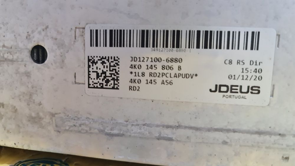 Radiator intercooler V8 Audi RS6 RS7 C8 4k 4k0145806b