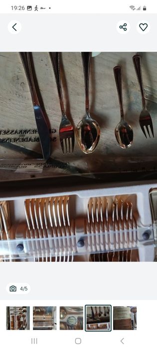 Set aurit pt 6 persoane,Cadou Caraciun!