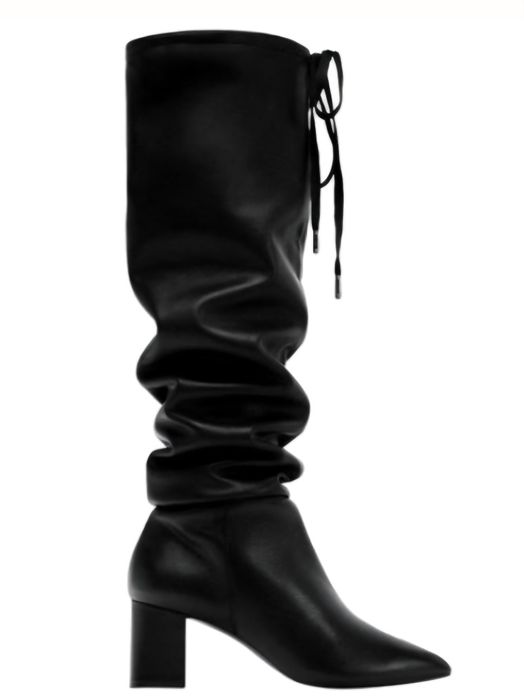 Cizme piele naturală 39 Zara