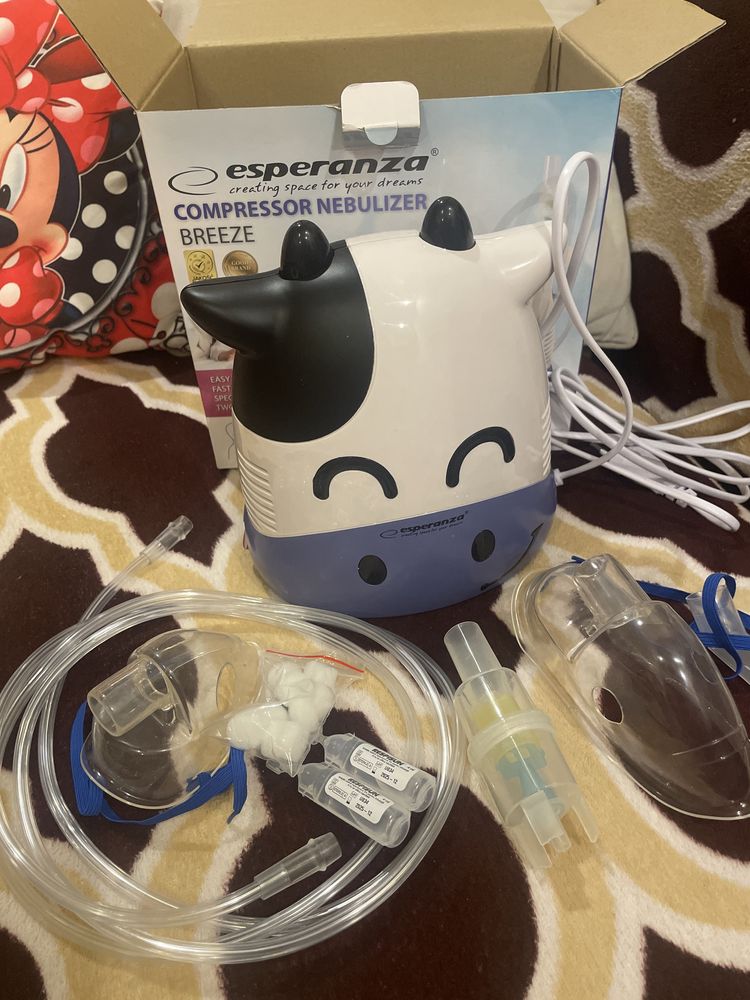 Inhalator / Nebulizator pentru copii in forma de vacuta