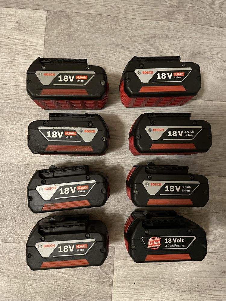 Батерии и зарядно устройство Девалт,  Бош, Bosch GBA 18V