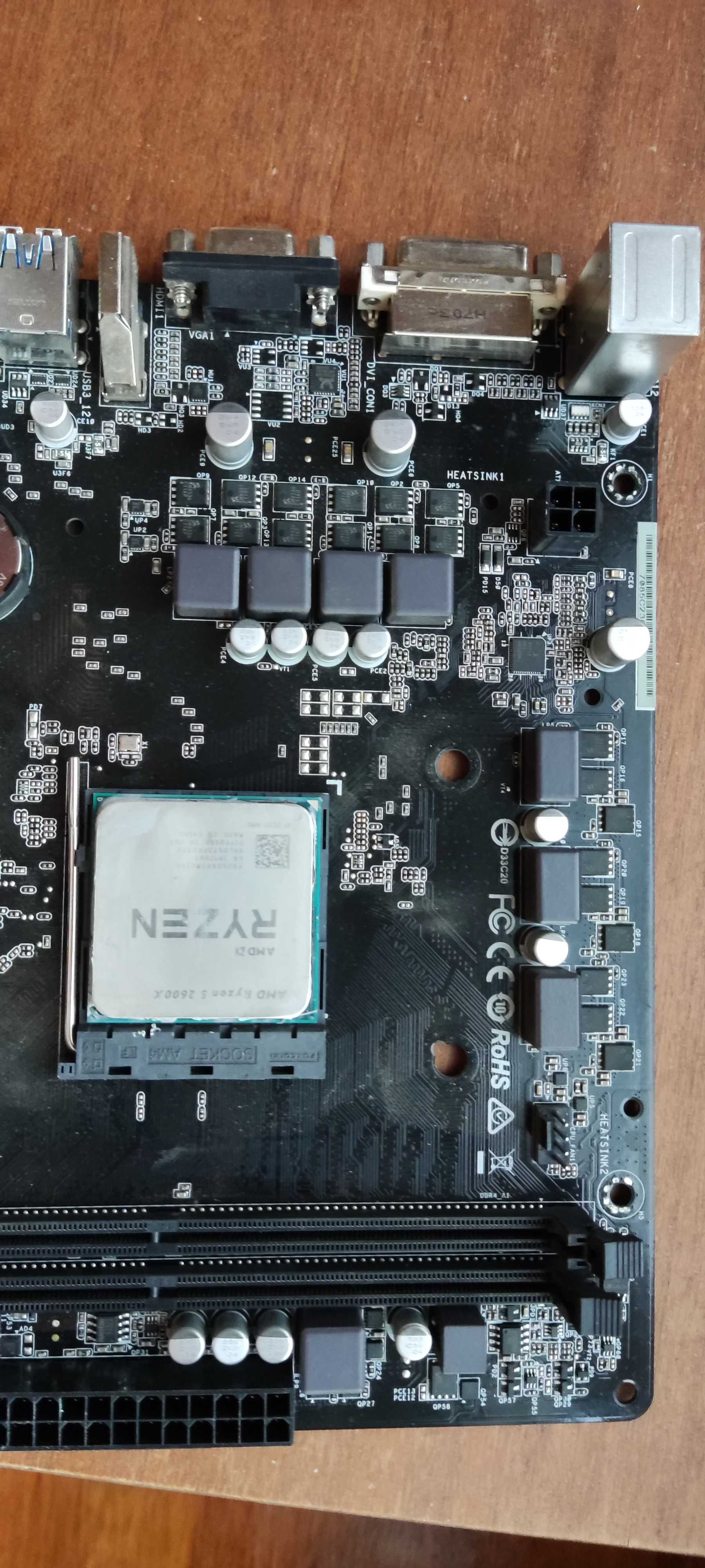Asrock AB350M-HDV AM4 Ryzen