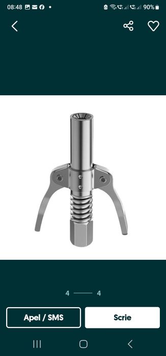 Cap gresor mufa rapida pentru decalimitru preț 40 lei bucata se poate