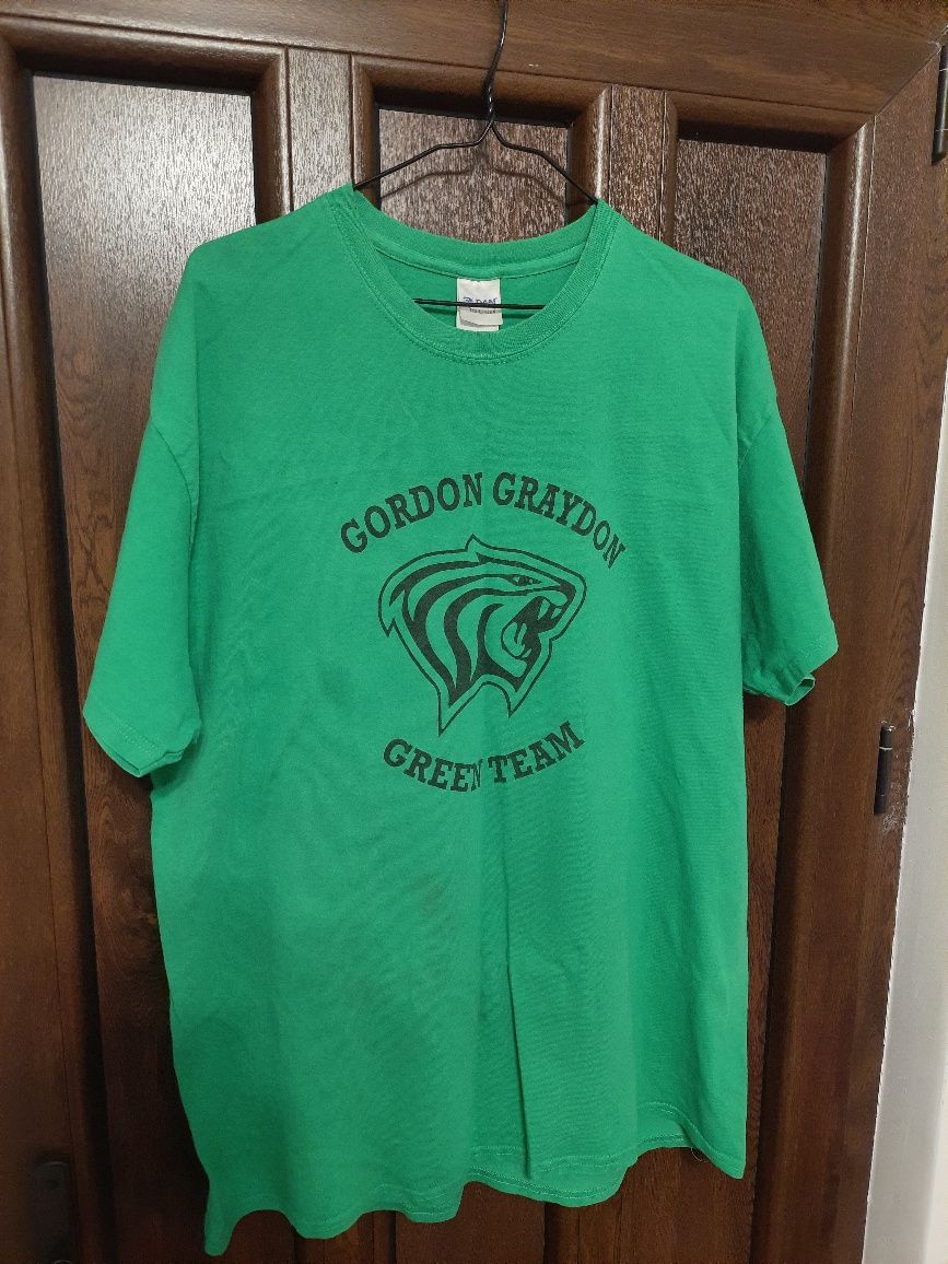 Vand tricou Gordon Graydon Green Team, XL bumbac