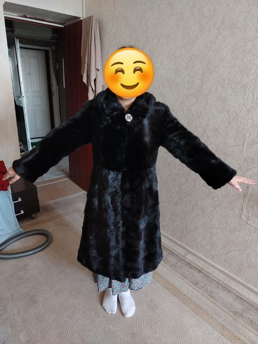 Натуральная норковая шуба