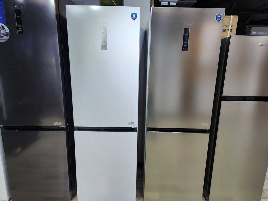 АКЦИЯ! Холодильник Midea MDRB471MGE01O  Белый /320л