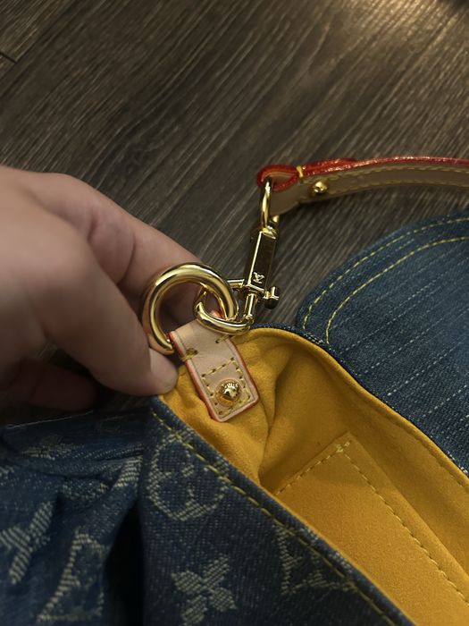 Geanta Louis Vuitton denim
