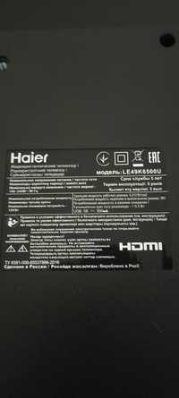 Телевизор Haier, 49 дюймов смарт тв