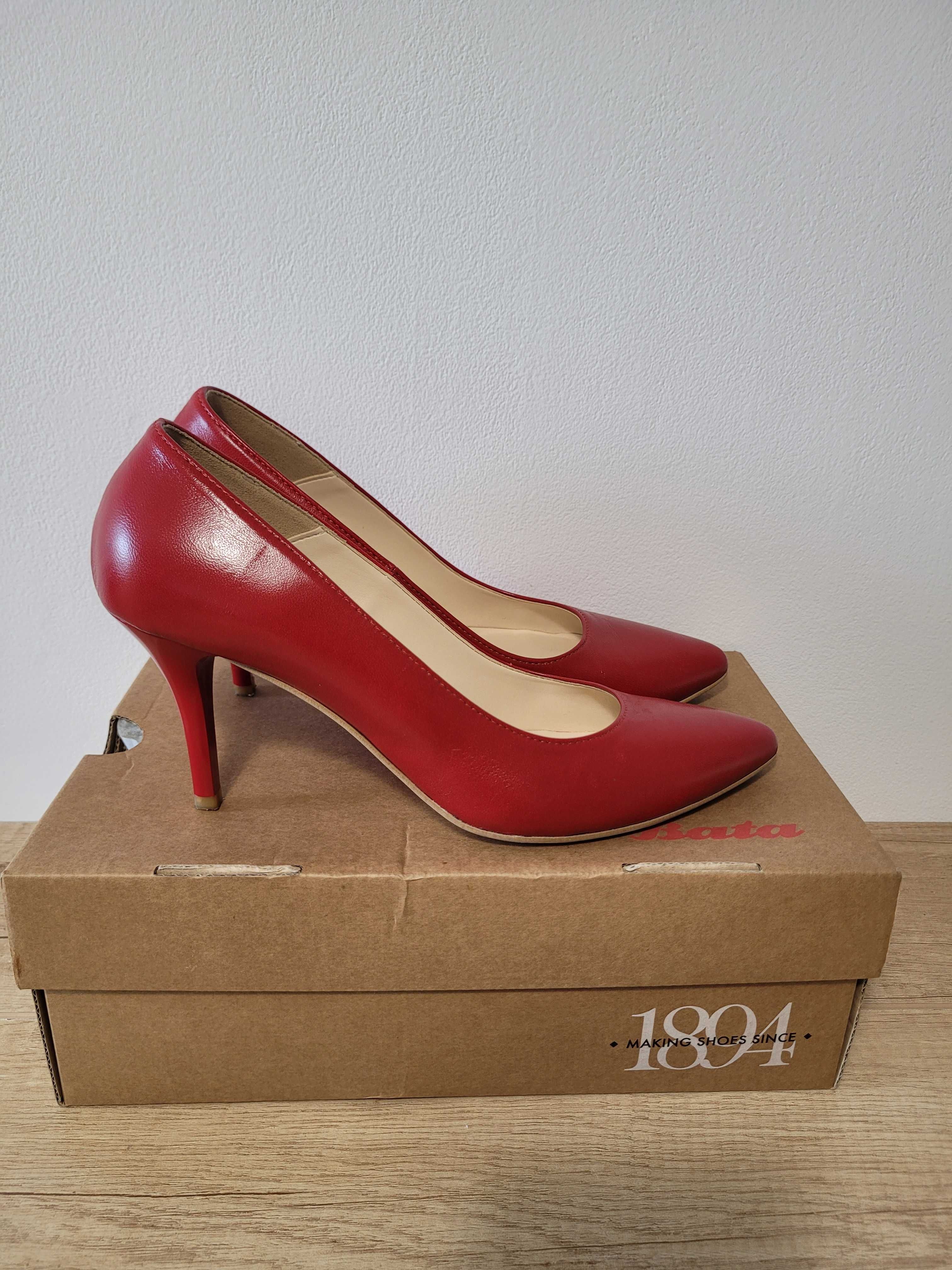 Stiletto Bata 40 Rosu