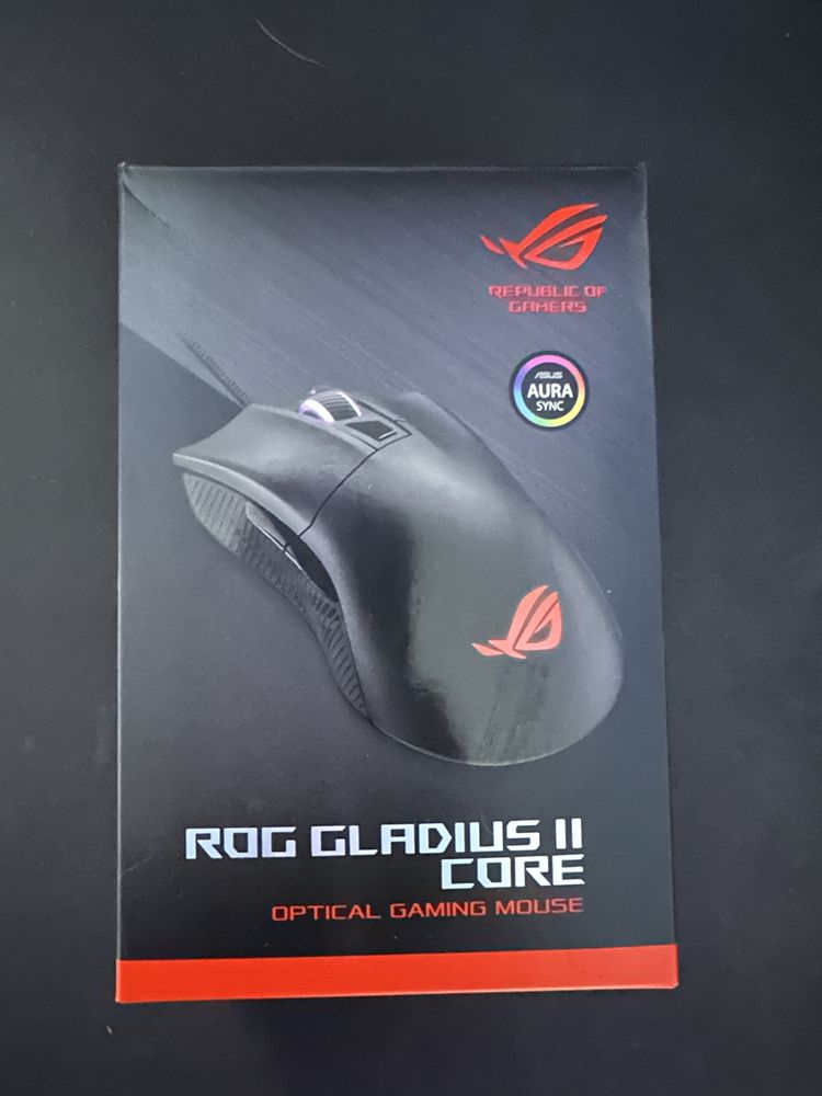 Геймърска мишка Asus ROG Gladius II Core