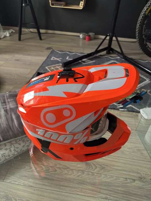 Casca full face FOX V1 + ochelari 100%