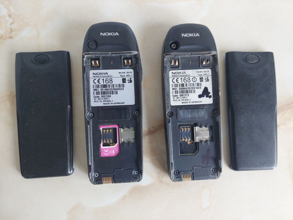 Vând două Nokia 6310i originale [fără încărcătoare] [doar cu baterii]