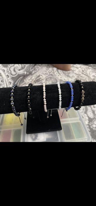 Bratari snur cu bilute aur 14k,pret