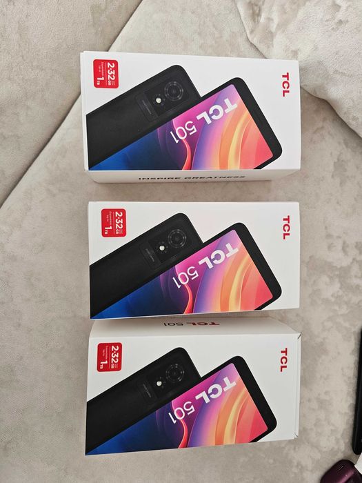 Telefon TCL 501 Black Sigilat