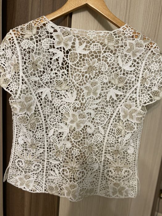 Летняя ажурная кофточка