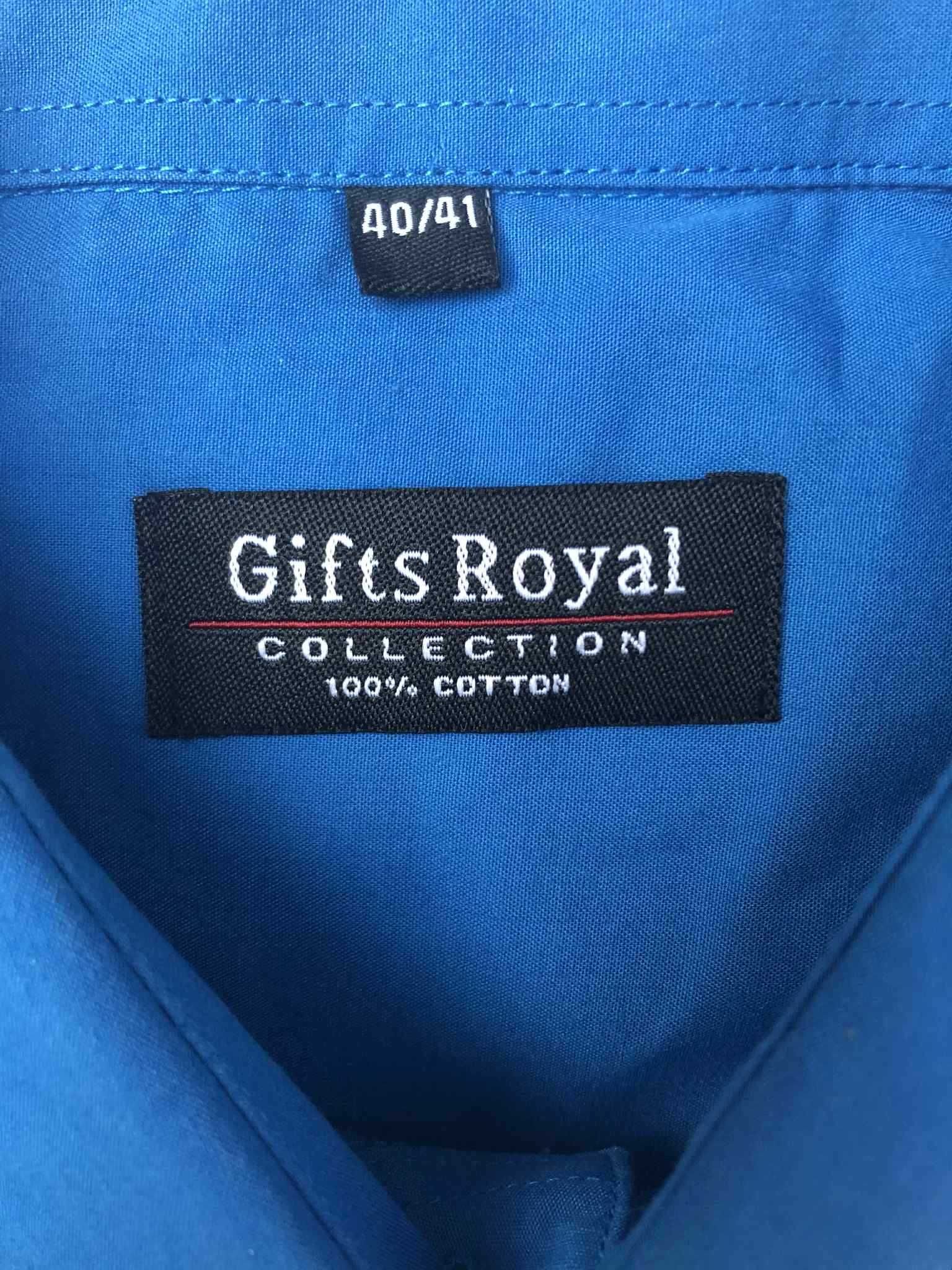 Cămașă albastră elegantă Gifts Royal Collection