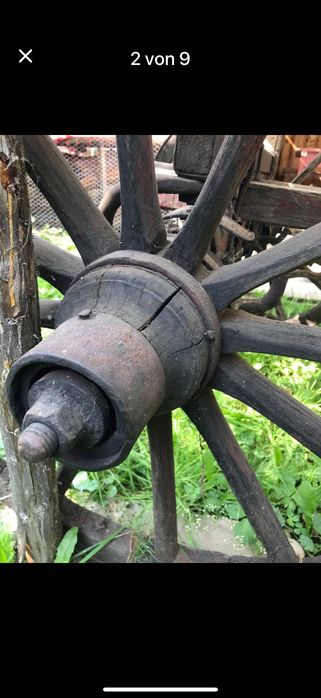 Căruță veche de vânzare