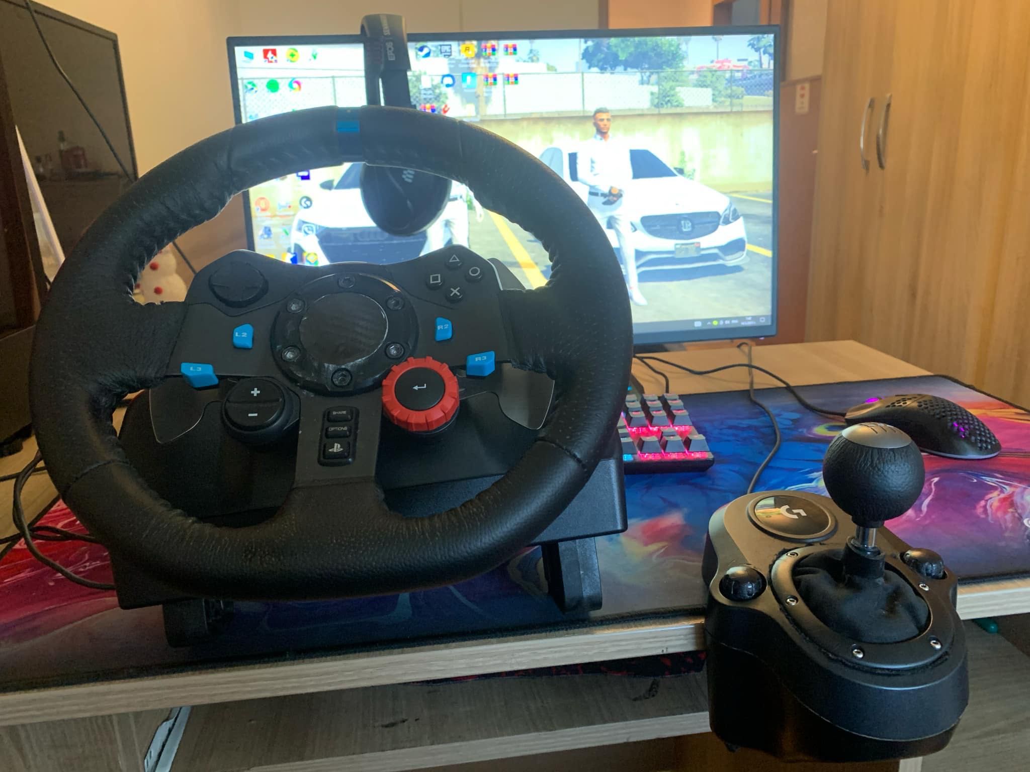 Волан с педали Logitech G29