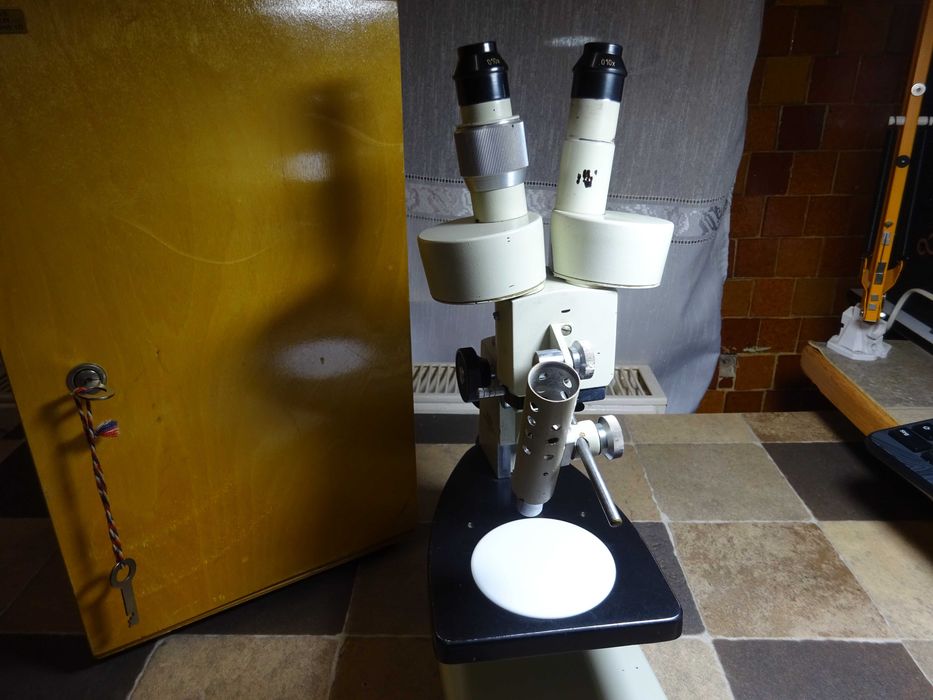 Microscop stereo /binocular vintage /Meopta
