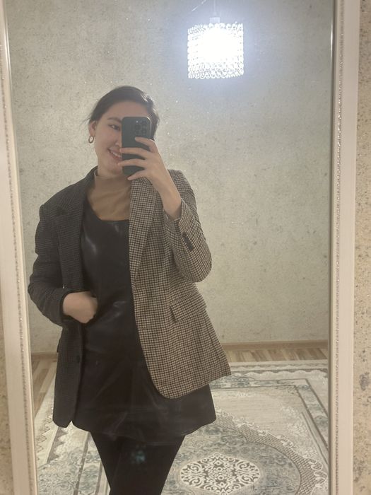 Пиджак Bershka бежево - темный