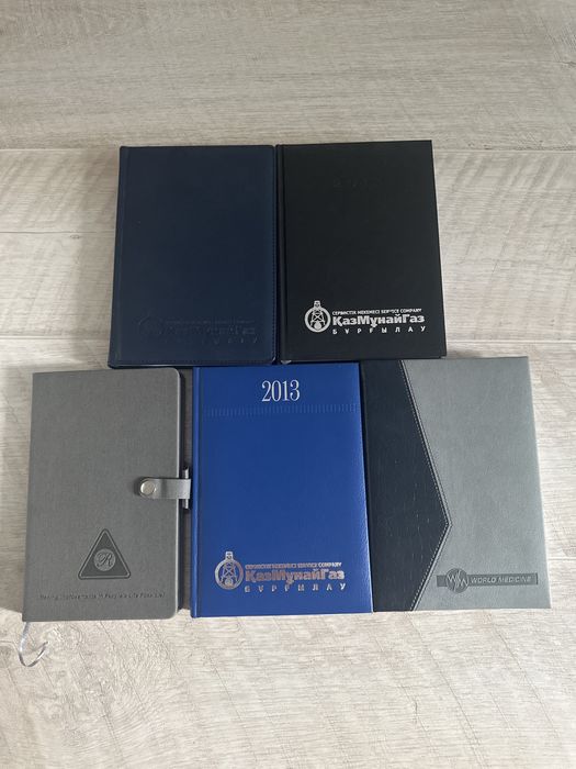 Блокноты кожаные