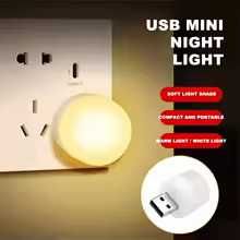 USB нощна лампа Мини LED нощна лампа USB