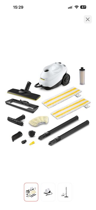 Пароочиститель Karcher SC 3 EasyFix Plus белый