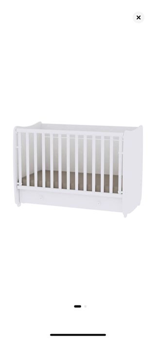 Pătuț bebe/copii lemn masiv pt bebe 0-3 ani (leagăn pătuț birou)