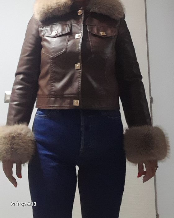 Geaca damă,este și îmblănite