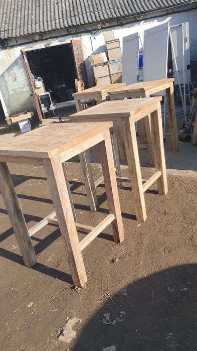 Mese de bar din lemn de tec