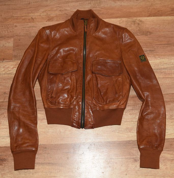 Belstaff Gold Label Colonial Colection оригинално дамско кожено яке