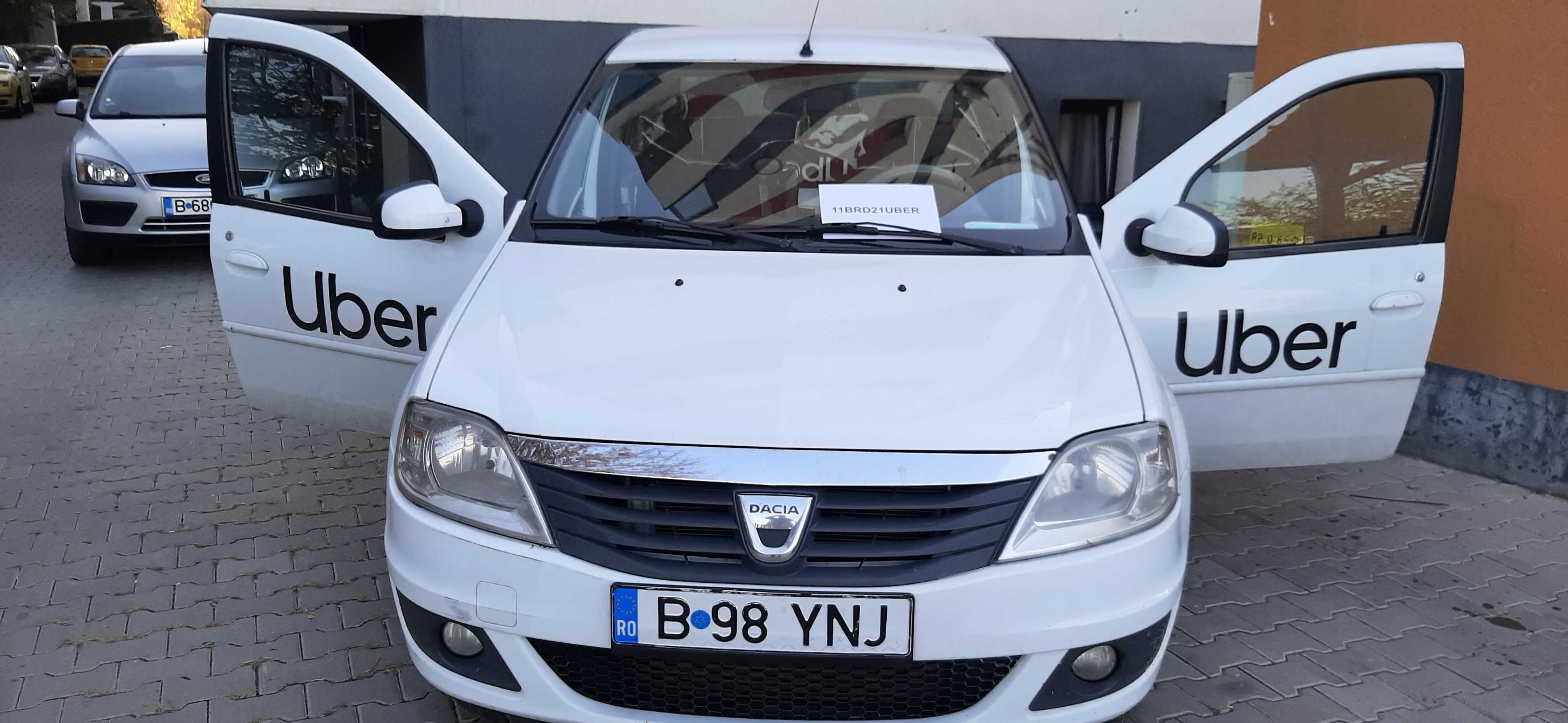 Inchiriez Dacia Logan 2012 diesel pentru UBER, colantata, 350 RON/sapt