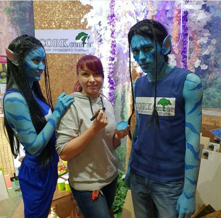 Боди-арт / неоновый фэйс-арт / аквагрим на Вечеринки и Фотосессии.