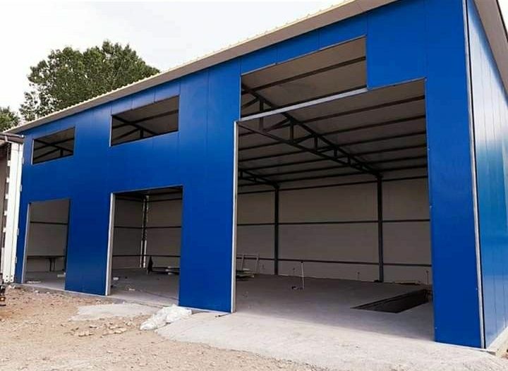 Vand hală metalică 10 X 10 X 3