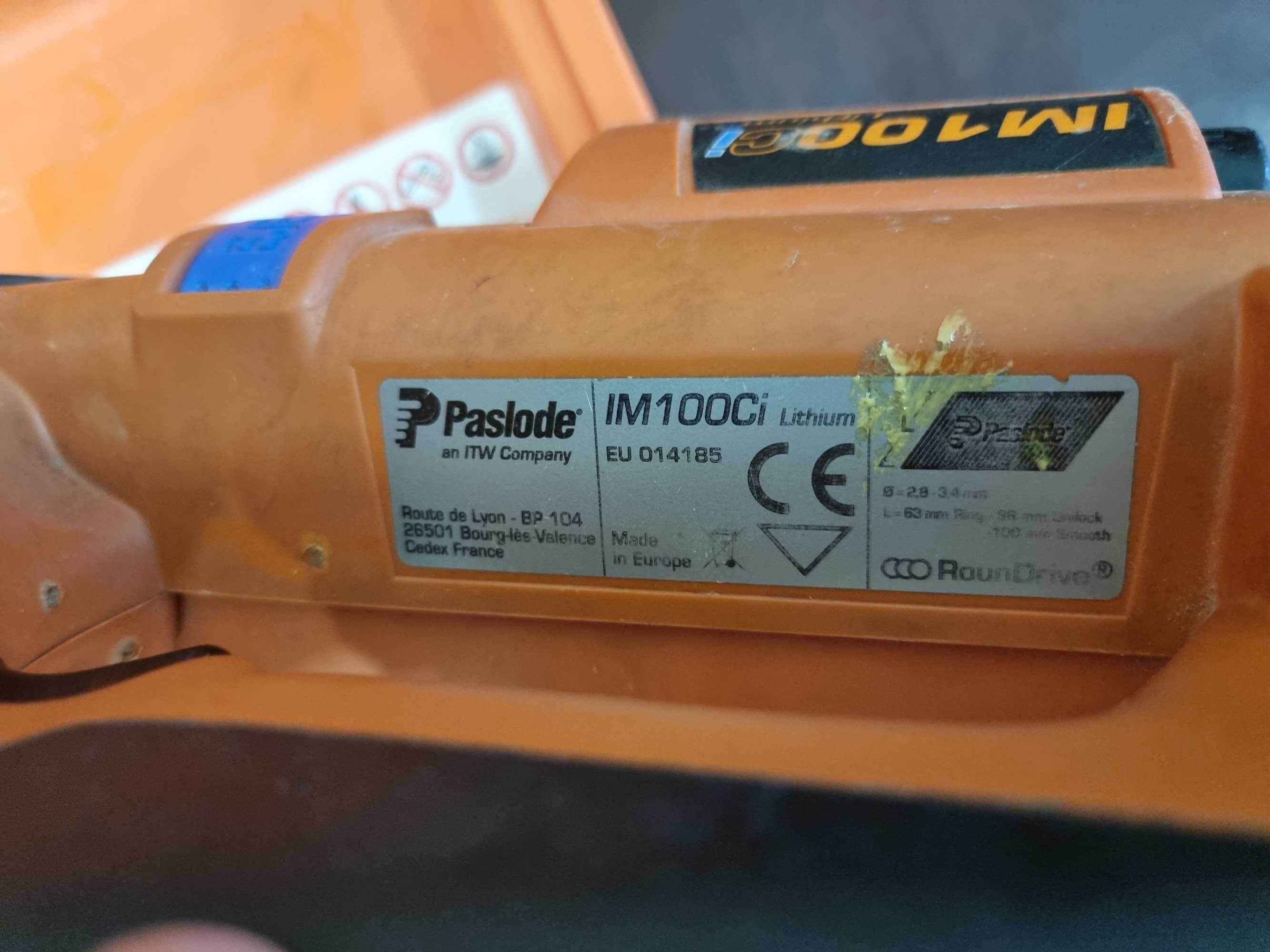 Пистолет за коване на пирони Paslode IM100Ci