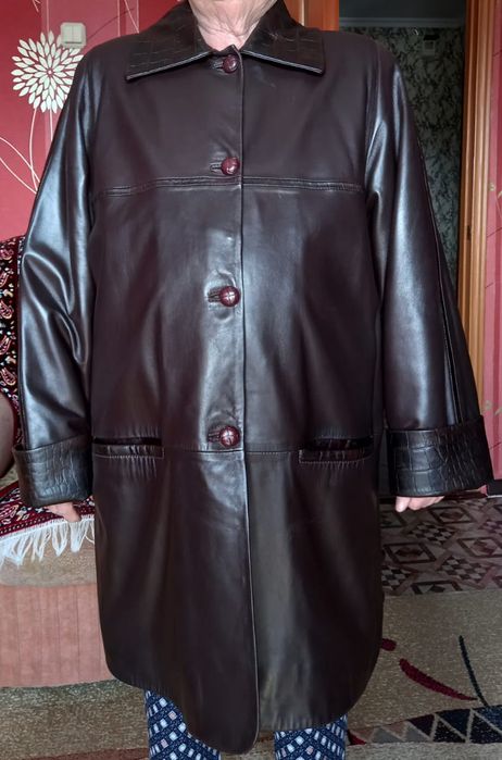 Кожаное пальто (Adriano, Турция)