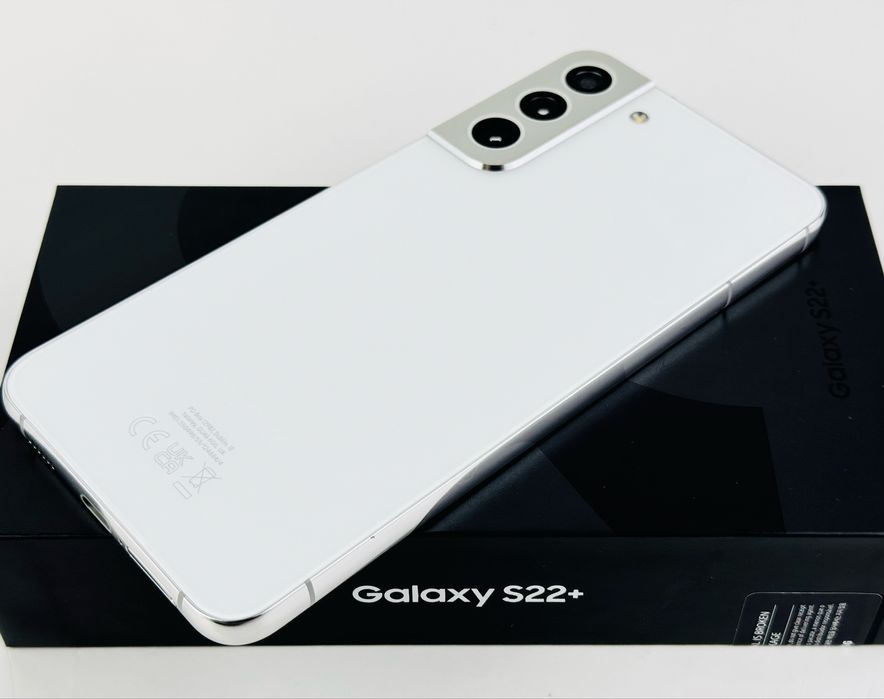 Samsung Galaxy S22 Plus 5G 256GB 8RAM White Перфектен! Гаранция!