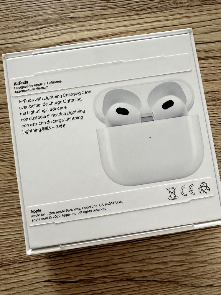 Apple AirPods 3 (MPNY3ZM/A) – нови, с гаранция