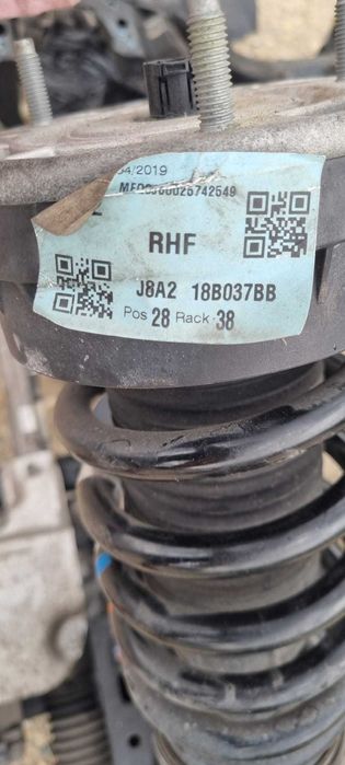 Amortizor fata electric Range Rover Velar J8A2-18B037-BB J8A2-18045-AA