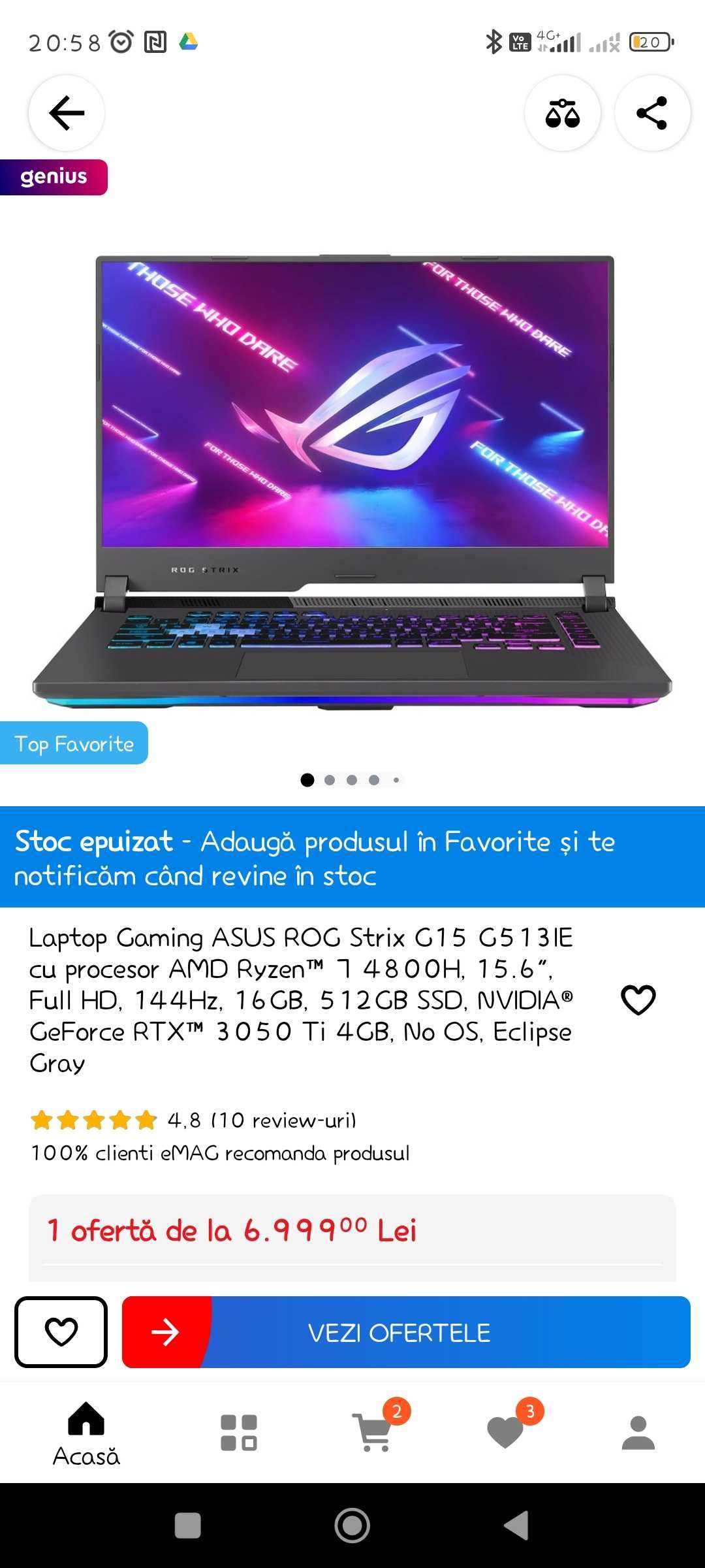 ASUS ROG Strix G15 G513IE