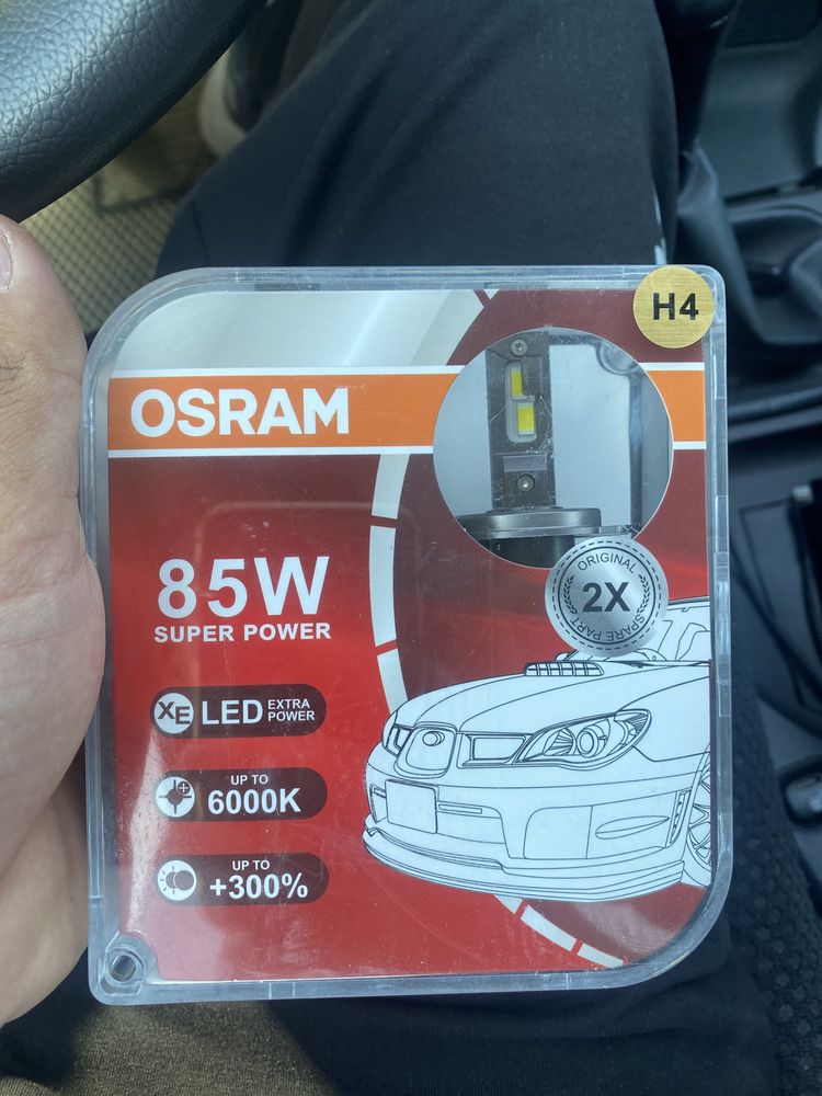 продётся лед лампы H4 Osram