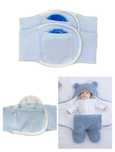 Sac de dormit și centura anticolici cu gel, pentru bebeluși