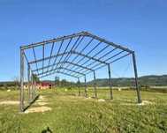 Vand structura metalica 8x30x4h ideala pt depozitat cereale